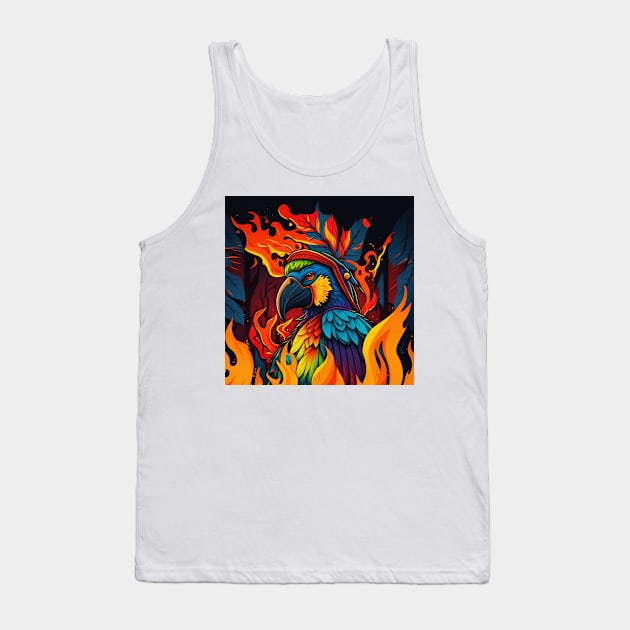 Woman Toucan #3 Tank Top by ToucanVooDoo